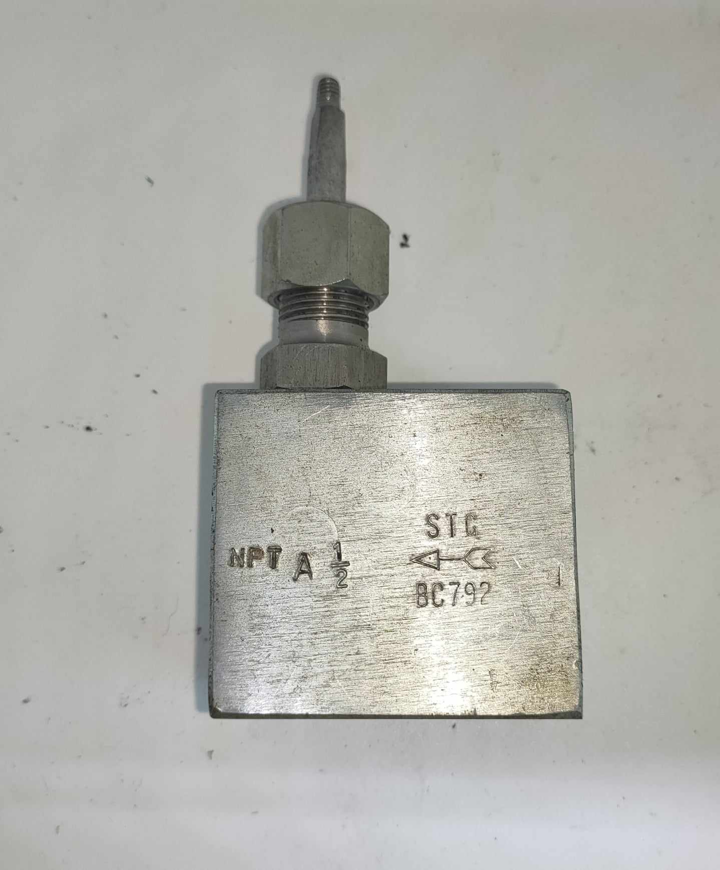 Needle Valve - Carbon Steel - Screwed - BC792A - 15mm