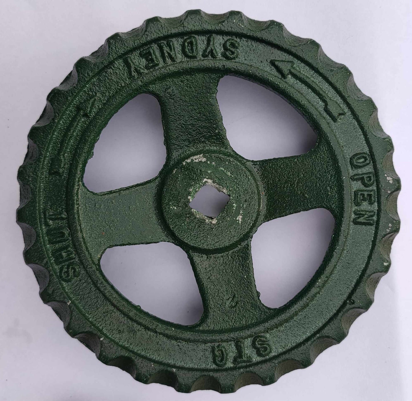 Handwheel #8 118mm Diameter 11mm Insert Aluminium