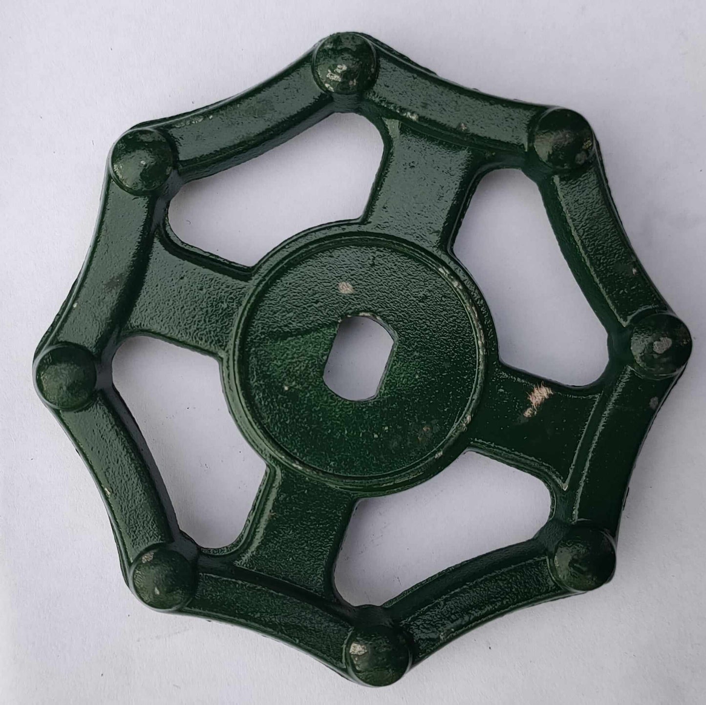 Handwheel #5A 90mm Diameter 8mmx11.6mm "D" Insert Zincalum