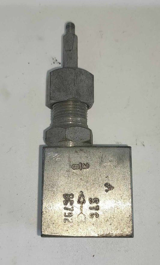 Needle Valve - Carbon Steel - Screwed - BC792A - 10mm